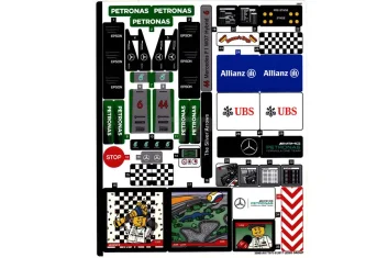 LEGO Sticker for Set 75883