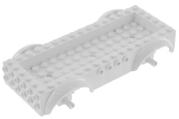 LEGO Vehículo, Base 8 x 16 x 2 1/2 con Guardabarros…