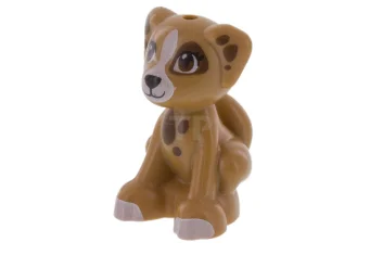 LEGO Hond Puppy Zitten met Patroon (Lara)