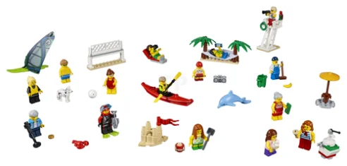 LEGO People pack – Fun at the beach
