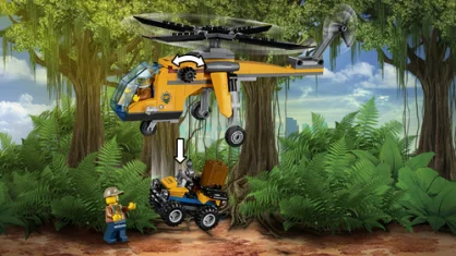 LEGO Jungle Cargo Helicopter