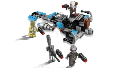 LEGO Battle Pack Speeder Bike™ del Bounty Hunter