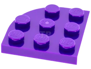 LEGO Plate 3 x 3 Round Corner