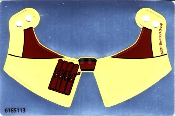 LEGO Grande figurine en plastique Kama avec 4 trous et motif…