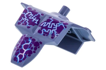 LEGO Large Figure Torso Armor Shoulder Studs with Dark Purple Spots…