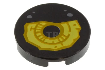 LEGO Tile 2 x 2 Round with Bottom O and Eye…