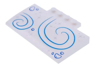 LEGO Pendenza, curvo 5 x 8 x 2/3 con chiazze di…