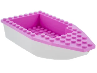 LEGO Boat Hull 16 x 8 x 3 - Complete Assembly…