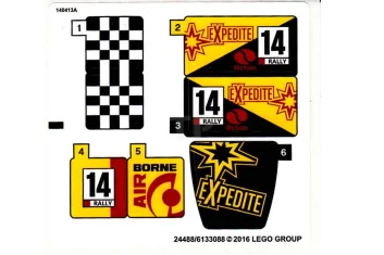 LEGO Sticker for Set 60113 (International Version)