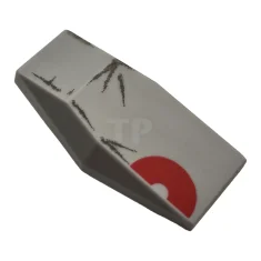 LEGO LegoLarge Figure Armor Plate Small with SW Red Semicircle Pattern…