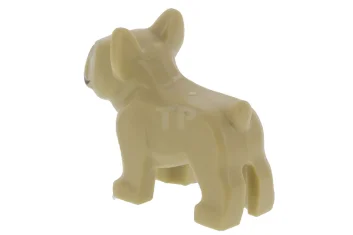 LEGO Dog Bulldog with Pattern