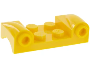 LEGO Vehicle, Mudguard 2 x 4 with Headlights and Curved Fenders