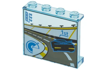 LEGO Panel 1 x 4 x 3 with Side Supports and…