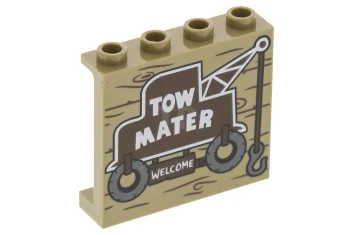 LEGO Panel 1 x 4 x 3 with Side Supports and…