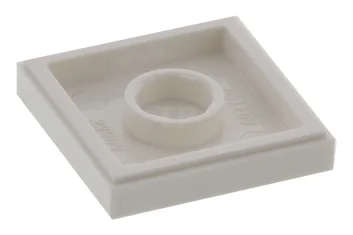 LEGO Tile 2 x 2 with Photograph of Volcano Pattern