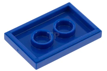 LEGO Tile 2 x 3 with Dragon Head Blueprints Pattern