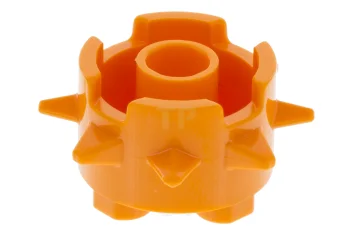 LEGO Brick, Round 2 x 2 with Spikes and Axle Hole