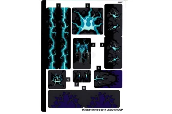 LEGO Sticker for Set 70356