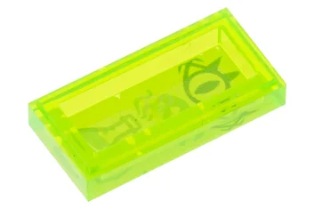 LEGO Fliese 1 x 2 mit Koboldaugen-Muster