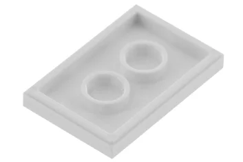 LEGO Fliese 2 x 3 mit Kreis und asiatischem Schriftzeichen-Muster