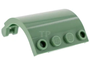 LEGO Hinge Panel 3 x 4 x 3 Curved