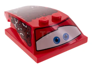 LEGO Wedge 6 x 4 x 1 1/3 with 4 x…