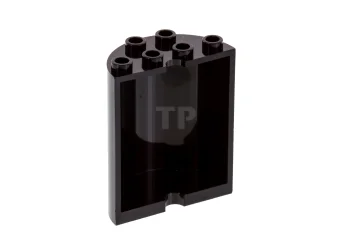 LEGO Mitad de cilindro 2 x 4 x 4