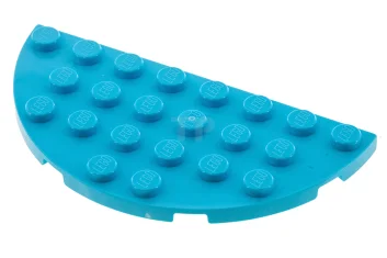 LEGO Plate 4 x 8 Round Corner Double