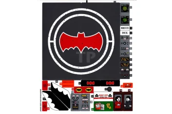 LEGO Sticker for Set 76052 (International Version)