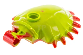 LEGO Venus Flytrap Shell with Red Spikes Pattern