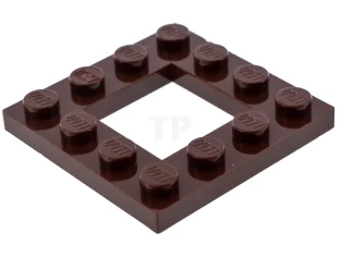 LEGO Plate, Modified 4 x 4 with 2 x 2 Cutout