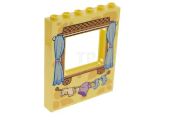 LEGO Panel 1 x 6 x 6 with Window Frame with…