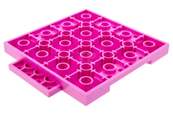 LEGO Stein, modifiziert 8 x 8 mit 1 x 4 Vertiefungen…