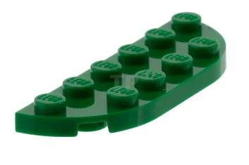 LEGO Plaque 2 x 6 coin rond double