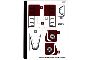 LEGO Sticker for Set 75182