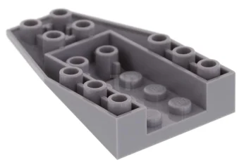 LEGO Cuneo 6 x 4 invertito con connessioni tra le borchie