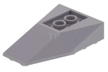 LEGO Cuneo 6 x 4 invertito con connessioni tra le borchie