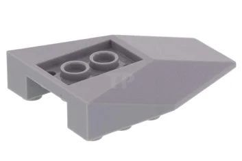 LEGO Cuneo 6 x 4 invertito con connessioni tra le borchie