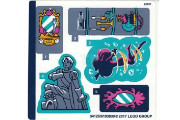 LEGO Sticker for Set 41145