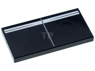 LEGO Carreau 2 x 4 avec motif de rayures