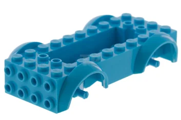LEGO Vehicle, Base 5 x 10 x 2 1/2 with Mudguards…