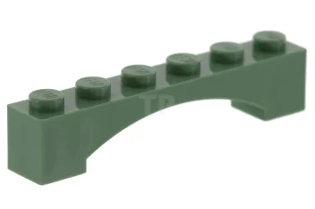 LEGO Arco in mattoni 1 x 6 - rialzato