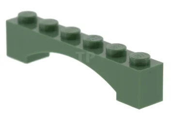 LEGO Arco in mattoni 1 x 6 - rialzato