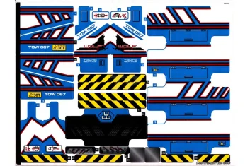 LEGO Aufkleber für Set 42070