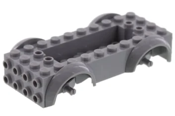 LEGO Véhicule, base 5 x 10 x 2 1/2 avec garde-boue…