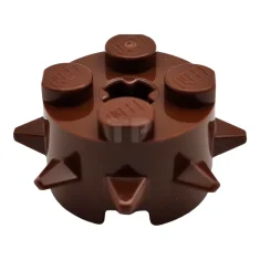 LEGO Brick, Round 2 x 2 with Spikes and Axle Hole