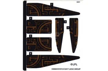 LEGO Sticker for Set 75186