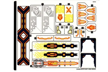 LEGO Sticker for Set 70357