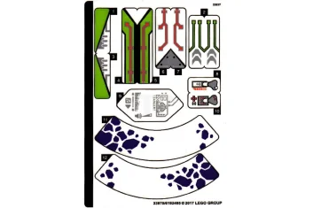 LEGO Sticker for Set 70355