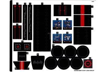 LEGO Sticker for Set 70917